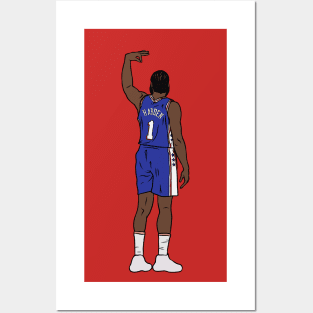 James Harden 3 Point Celebration Posters and Art